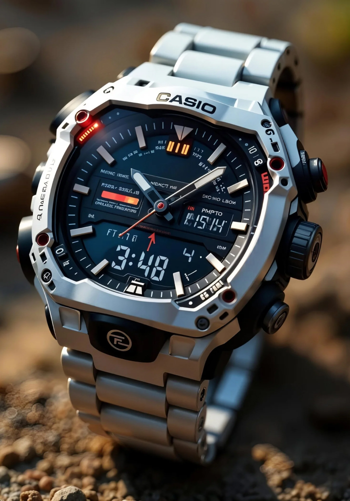 Casio Futurio EXD02 Digital Sports Watch Black Dial